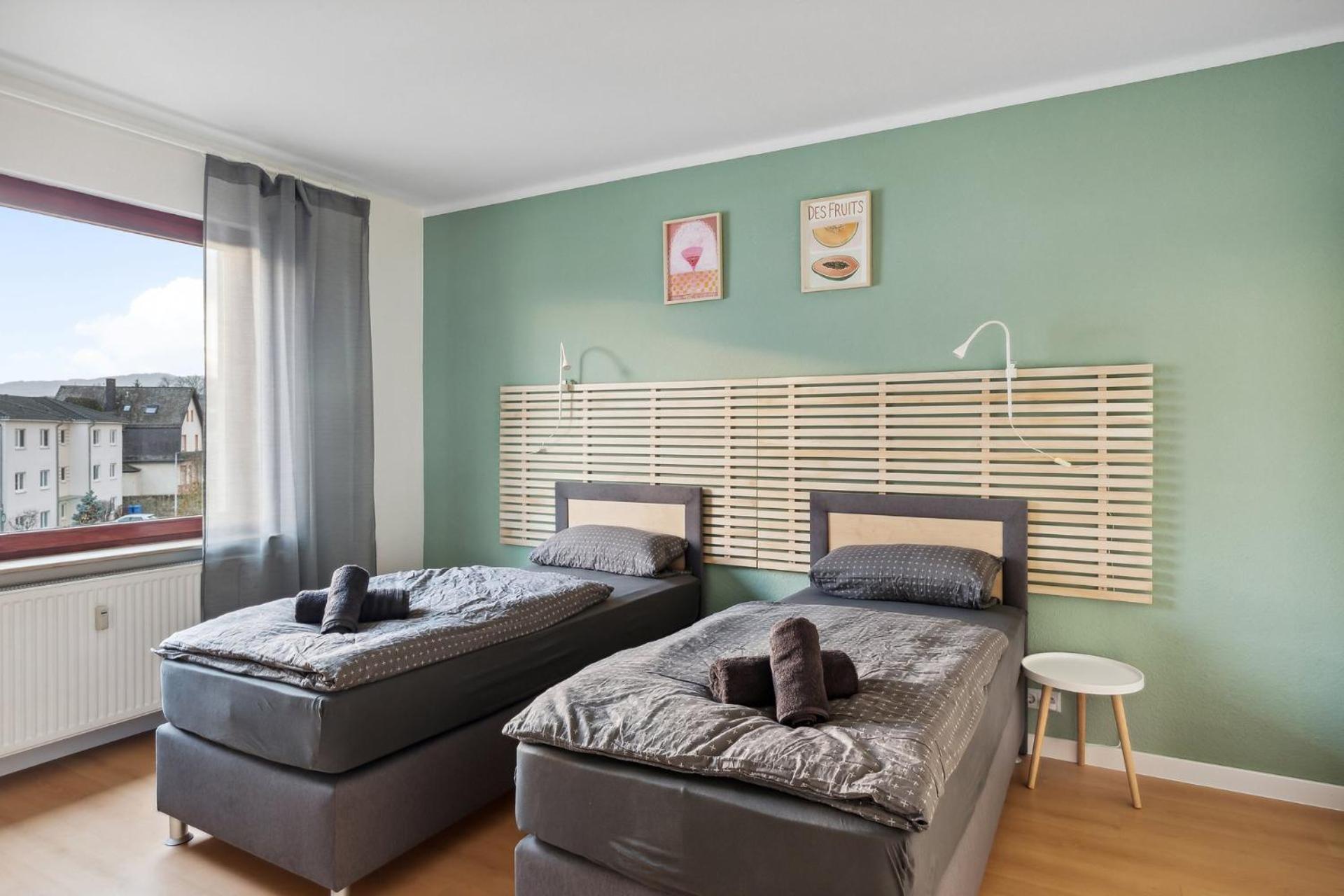 Amalfi Apartment A03 - 3 Zi.+ Bequeme Boxspringbetten + Smart Tv Eltville am Rhein Exterior photo