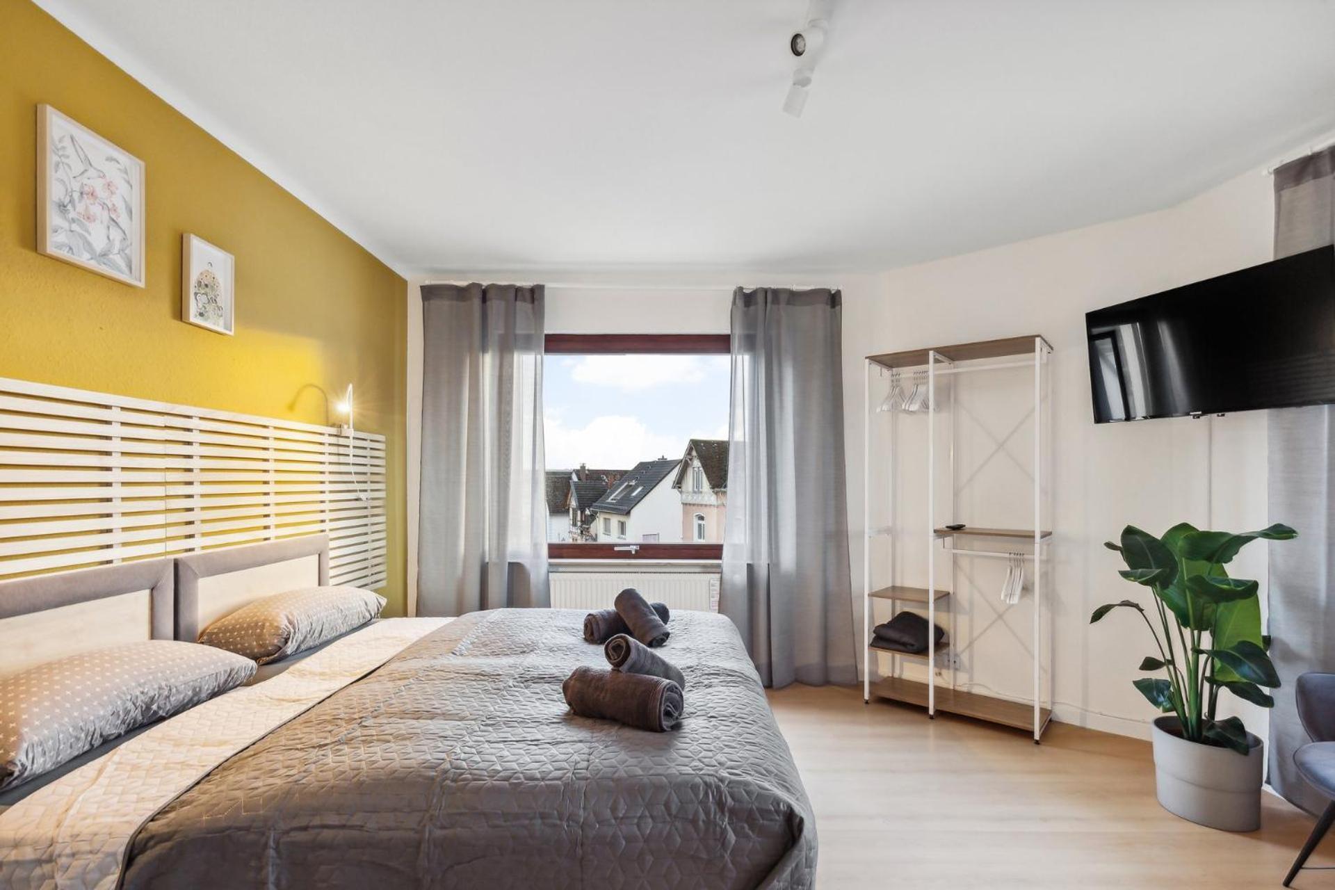 Amalfi Apartment A03 - 3 Zi.+ Bequeme Boxspringbetten + Smart Tv Eltville am Rhein Exterior photo