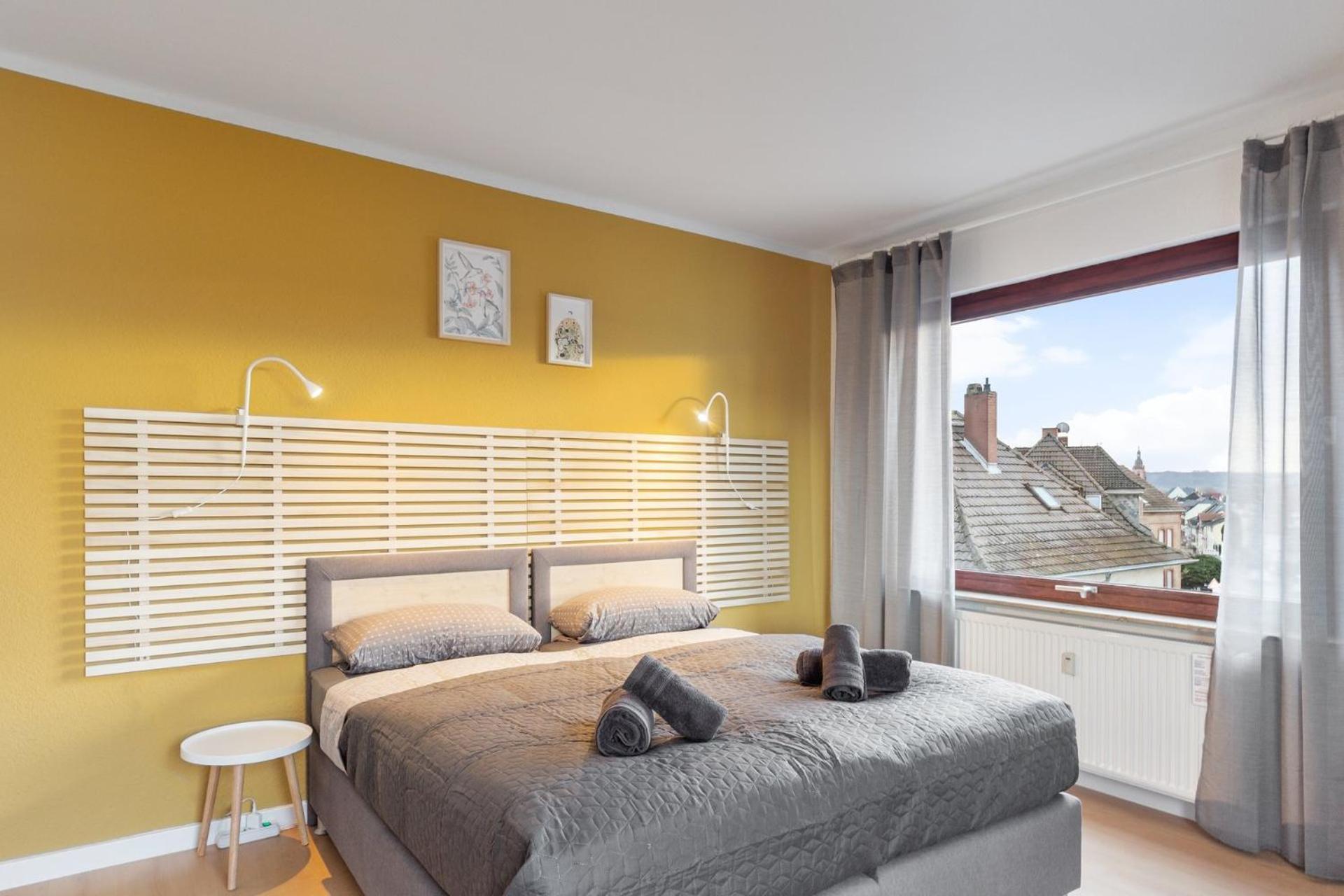 Amalfi Apartment A03 - 3 Zi.+ Bequeme Boxspringbetten + Smart Tv Eltville am Rhein Exterior photo